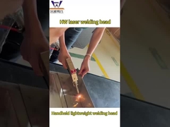 알루미늄 및 탄소 강철 용접용 2000W 휴대용 단일 모터 레이저 용접 기계