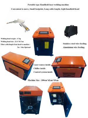 좋은 가격 자동 및 로봇 기능을 가진 스테인레스 스틸 고급 휴대 용접 장치 온라인으로