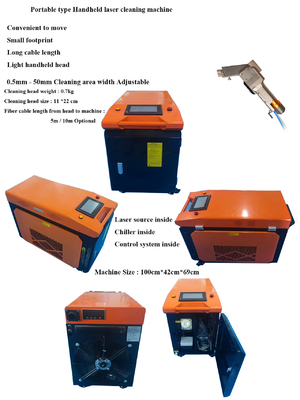 좋은 가격 1500W 레이저 전력 소형 휴대용 레이저 총 온라인으로